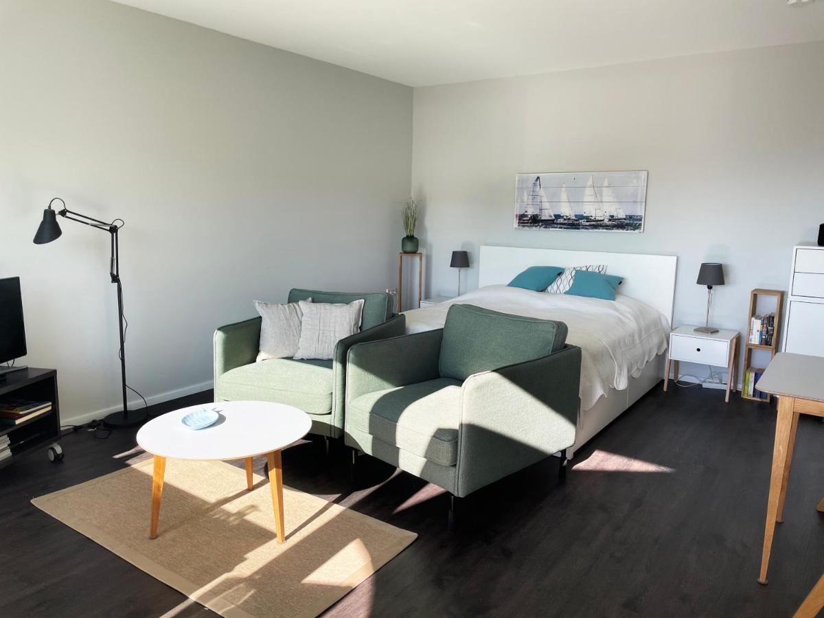 Ferienwohnung Yachthafen-Foerdeblick Γκλύξμπουργκ Εξωτερικό φωτογραφία